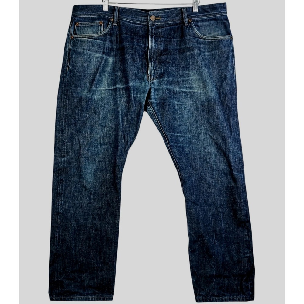 Todd Shelton 5-Pocket Jeans Men 43x31 UPB Relax Blue Stretch Denim